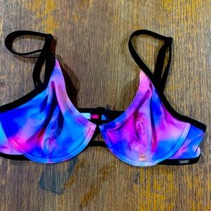 Pink Womens Bikini Top. Large